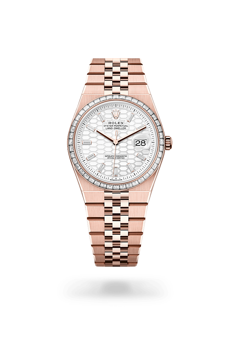 Rolex Land-Dweller in 18 Karat Everose-Gold, M127285TBR-0002– Hunke Uhren