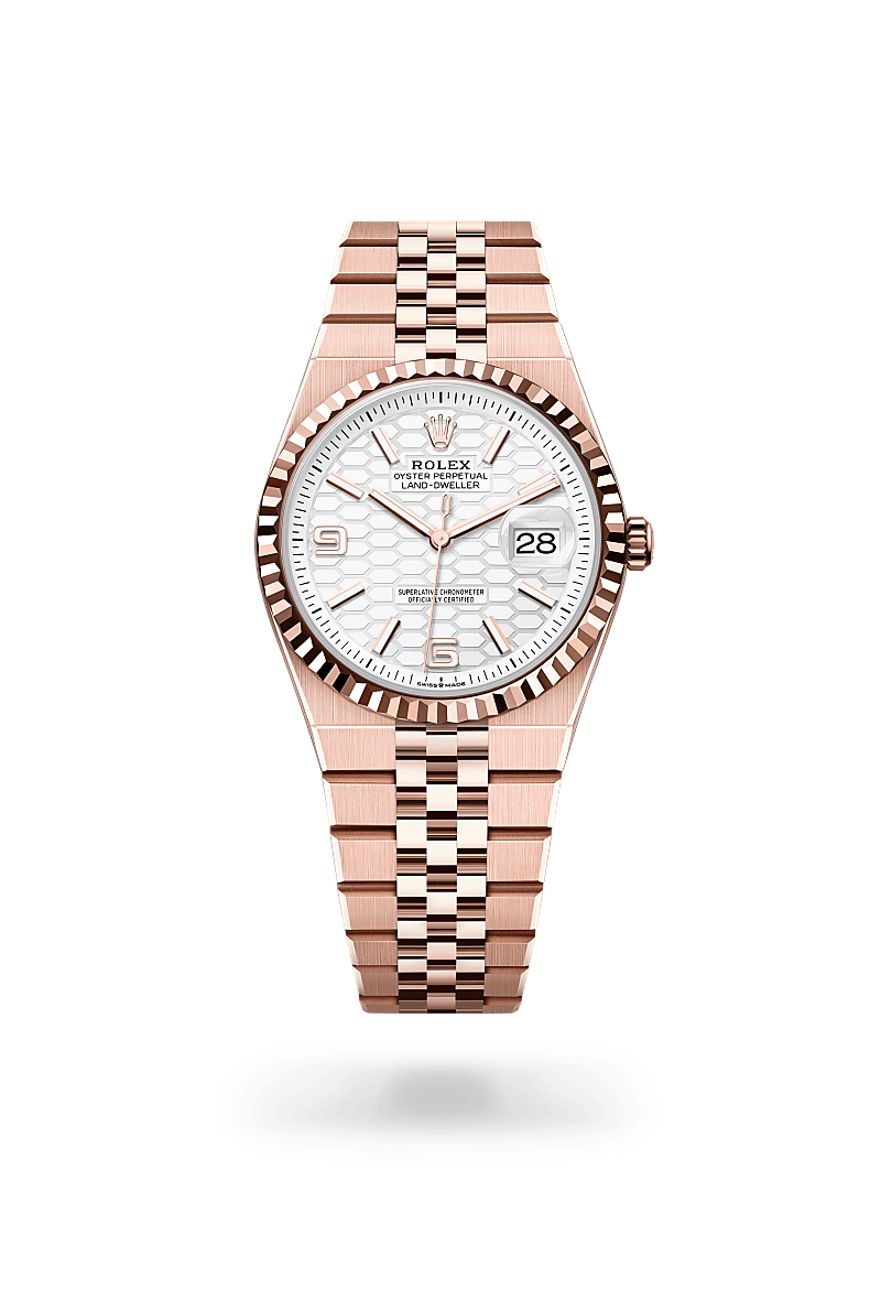 Rolex Land-Dweller in 18 Karat Everose-Gold, M127235-0001– Hunke Uhren