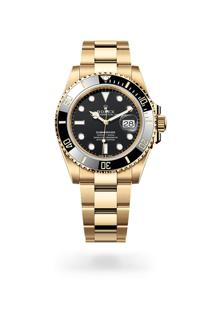 Rolex Submariner Date in Oyster, 41 mm, Gelbgold, M126618LN-0002 bei Hunke Uhren