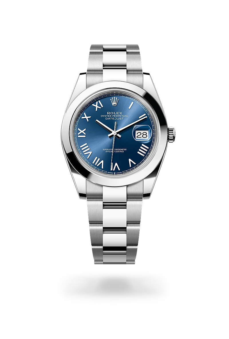 Rolex Datejust 41 in Oyster, 41 mm, Edelstahl Oystersteel, M126300-0029 bei Hunke Uhren