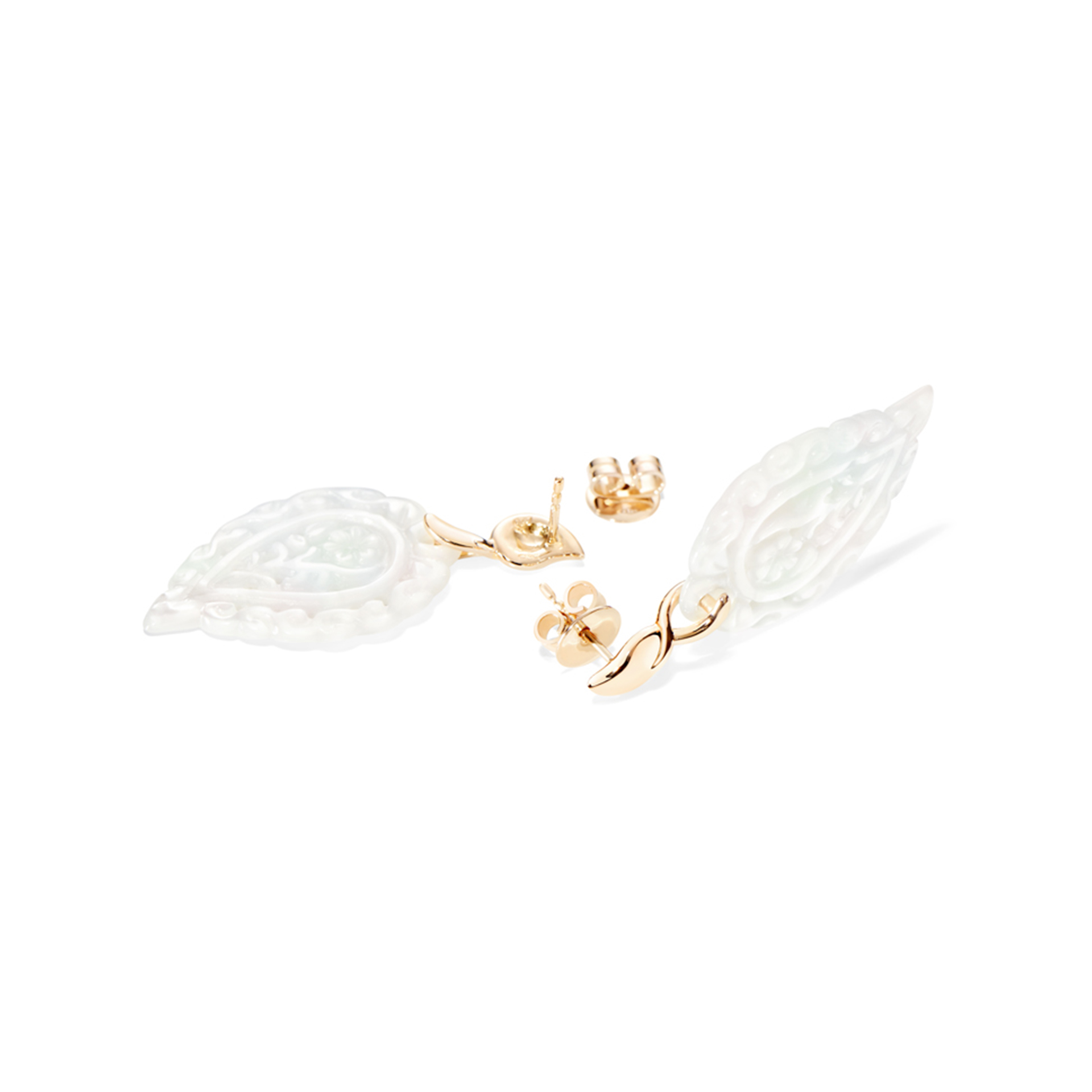 Ohrschmuck India Leaf