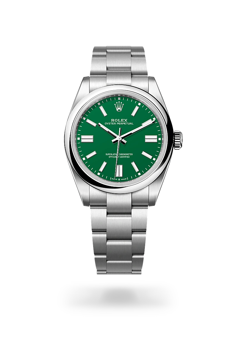 Rolex Oyster Perpetual 41 in Oyster, 41 mm, Edelstahl Oystersteel, M134300-0004 bei Hunke Uhren