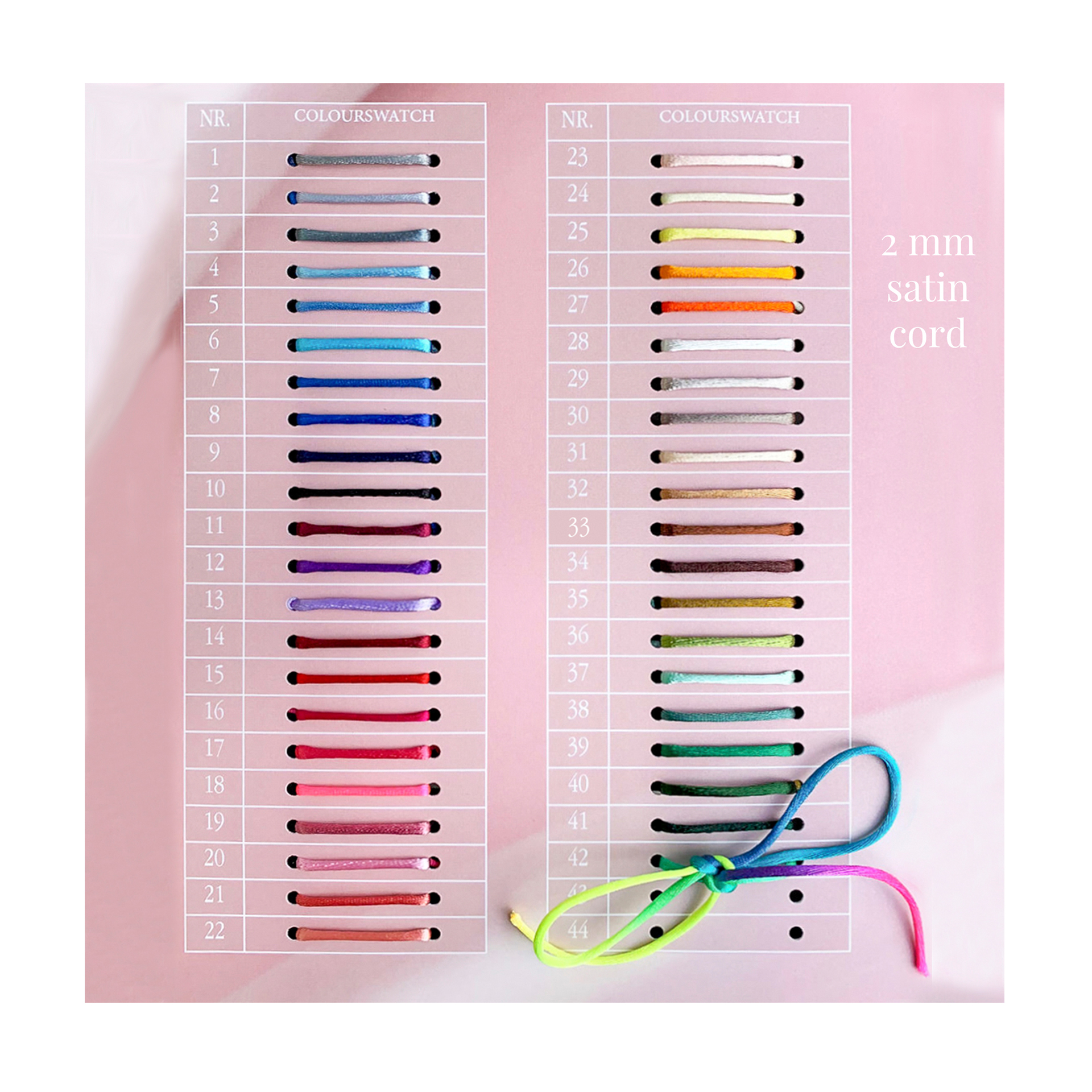 Armschmuck Tricolore Satin