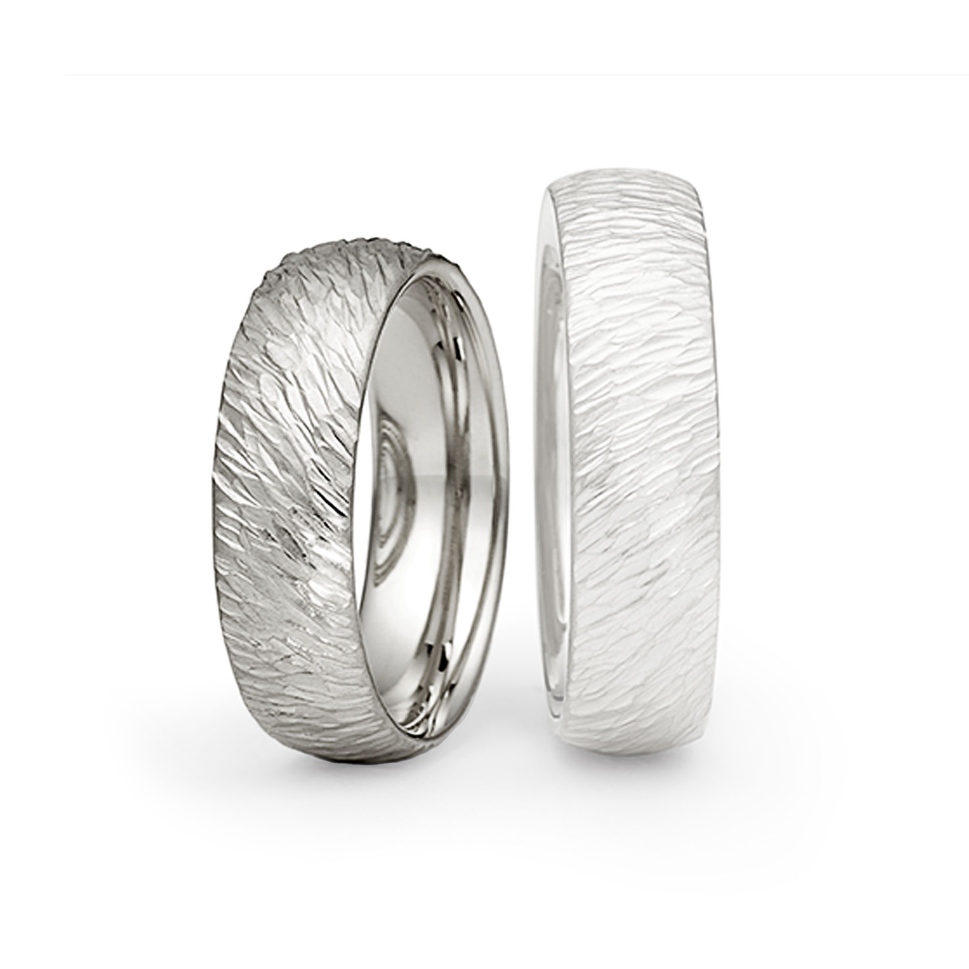 Trauring Hammerschlag Linea Quer