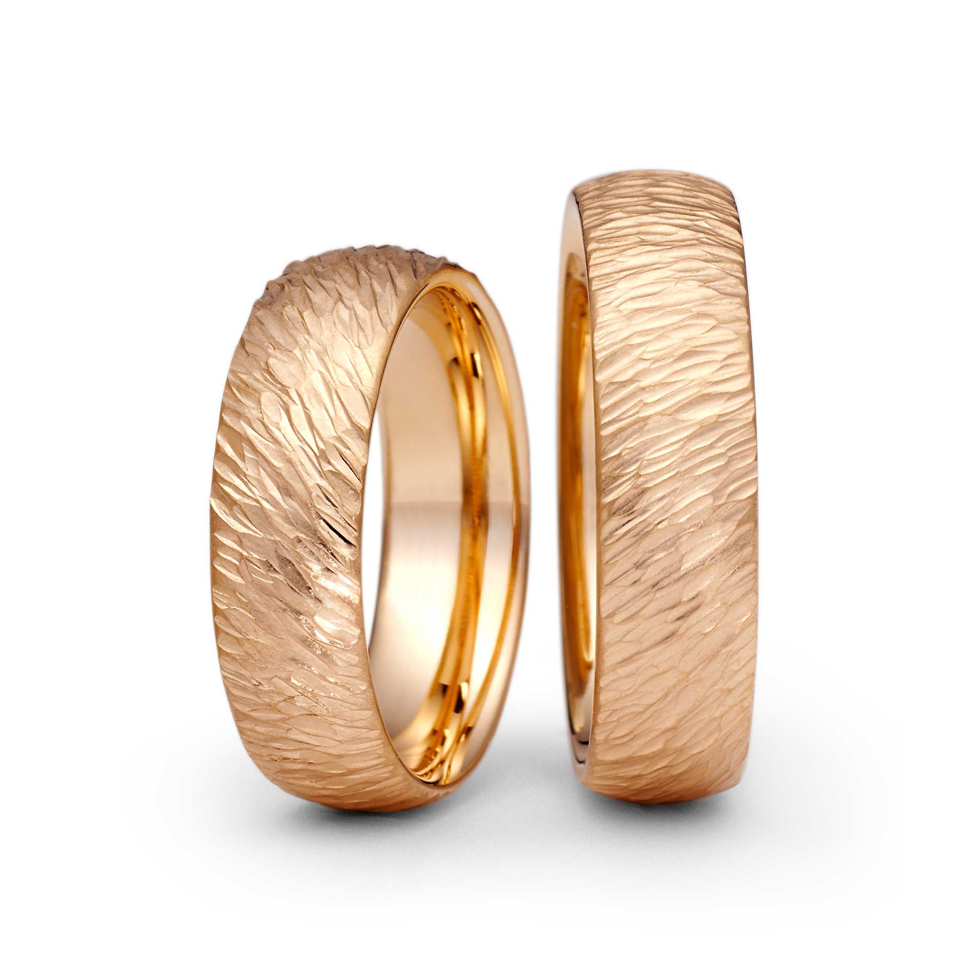 Trauring Hammerschlag Linea Verlauf