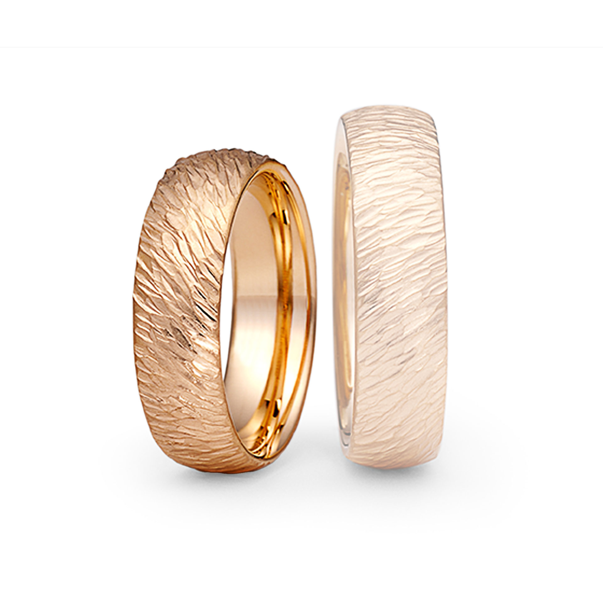 Trauring Hammerschlag Linea Verlauf