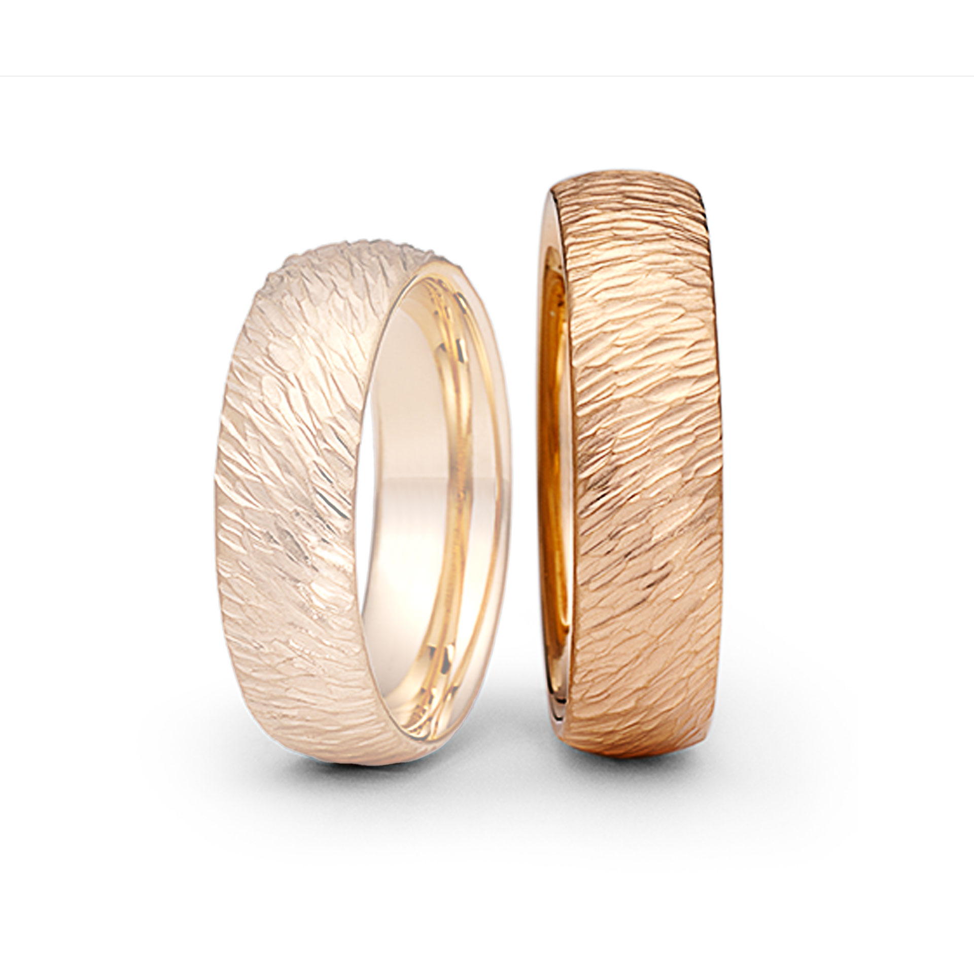 Trauring Hammerschlag Linea Verlauf