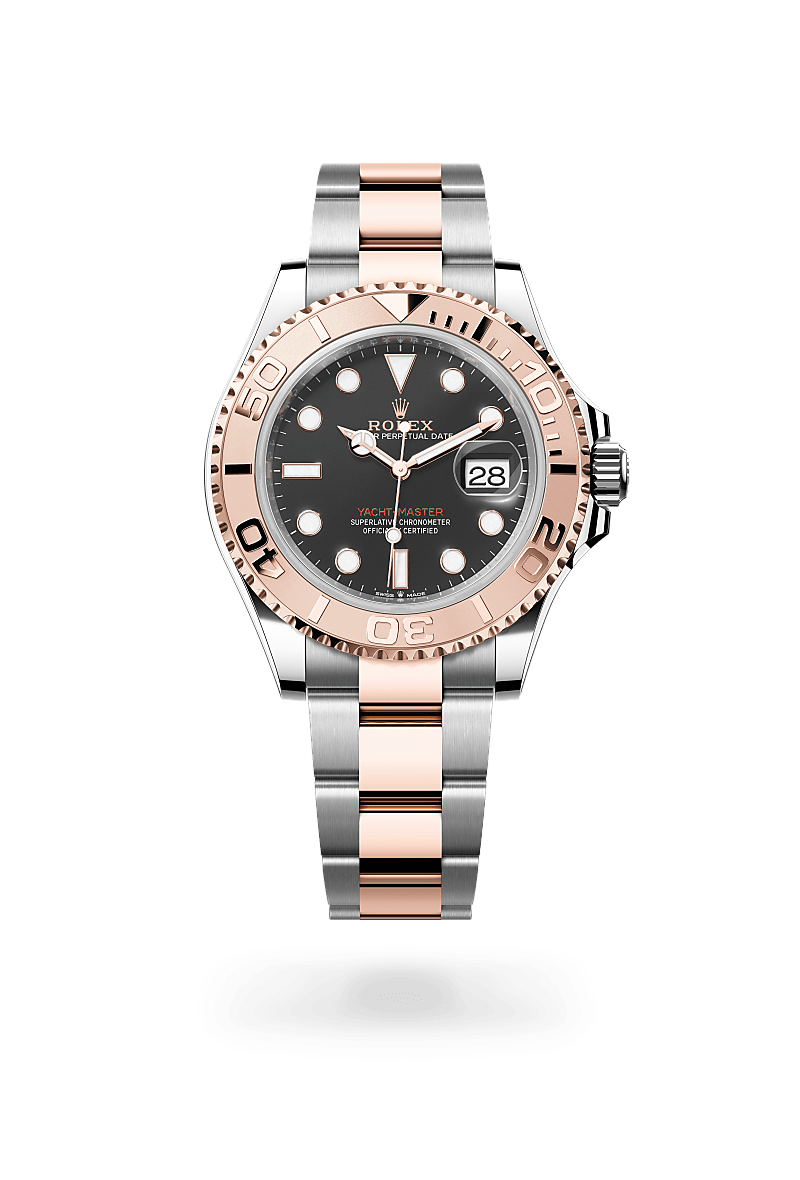 Rolex Yacht-Master 40 in Oyster, 40 mm, Edelstahl Oystersteel und Everose-Gold, M126621-0002 bei Hunke Uhren