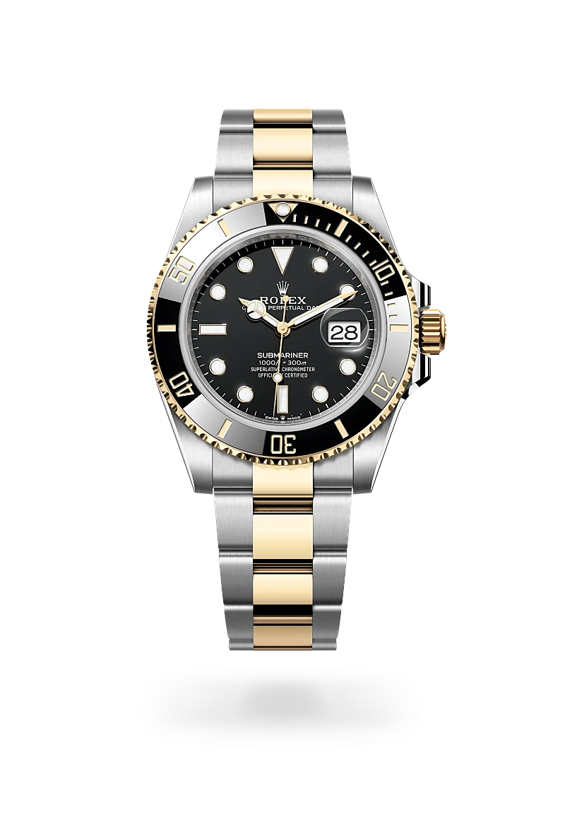 Rolex Submariner Date in Oyster, 41 mm, Edelstahl Oystersteel und Gelbgold, M126613LN-0002 bei Hunke Uhren