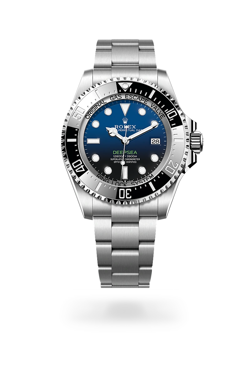 Rolex Deepsea in Oyster, 44 mm, Edelstahl Oystersteel, M136660-0005 bei Hunke Uhren