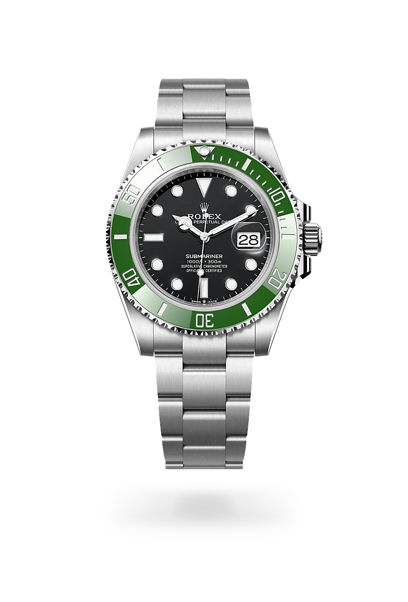 Rolex Submariner Date in Oyster, 41 mm, Edelstahl Oystersteel, M126610LV-0002 bei Hunke Uhren