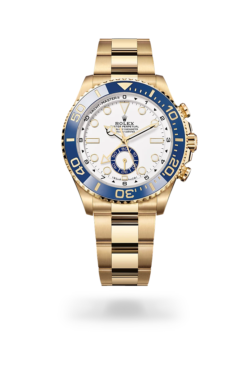 Rolex Yacht-Master II in Oyster, 44 mm, Gelbgold, M126688-0001 bei Hunke Uhren