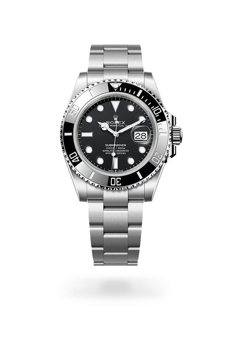 Rolex Submariner Date in Oyster, 41 mm, Edelstahl Oystersteel, M126610LN-0001 bei Hunke Uhren