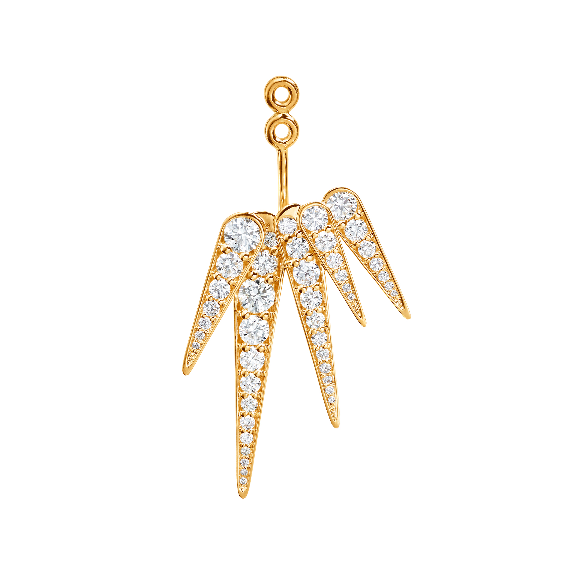 Ohrschmuck Funky Stars 5 pointed