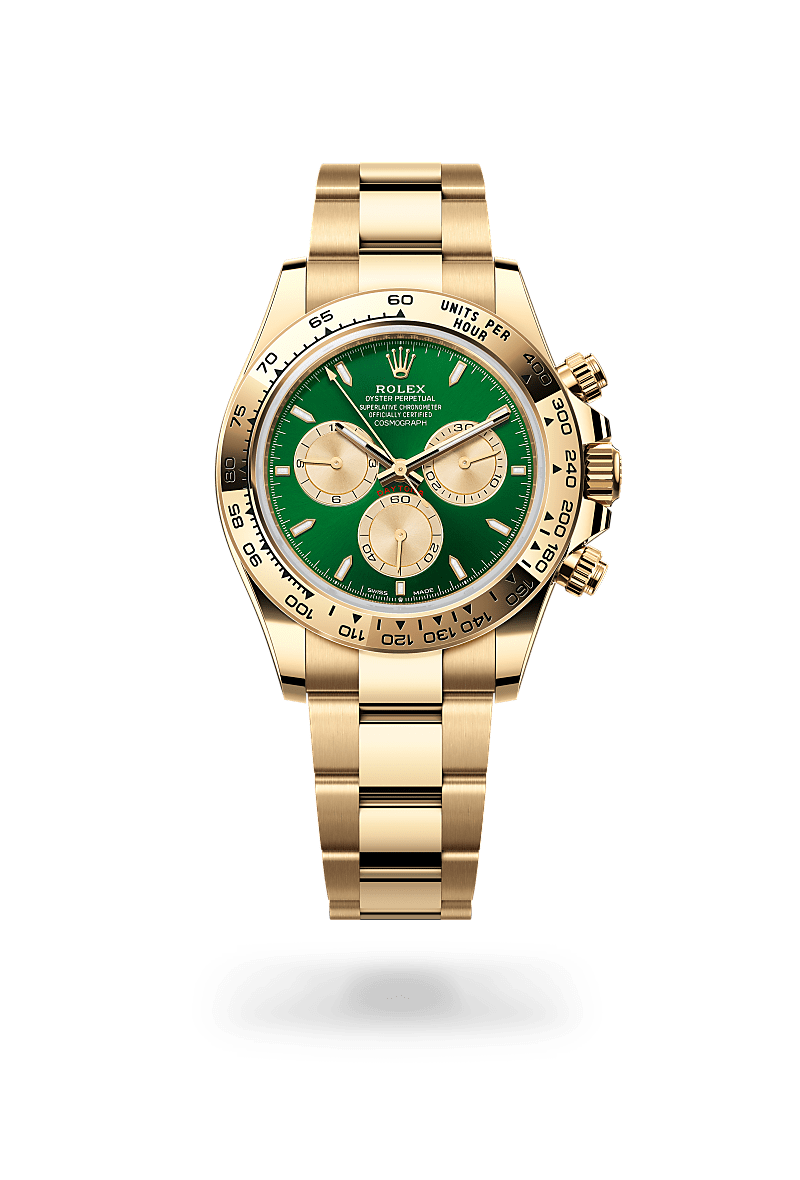 Rolex Cosmograph Daytona in Oyster, 40 mm, Gelbgold, M126506-0001 bei Hunke Uhren