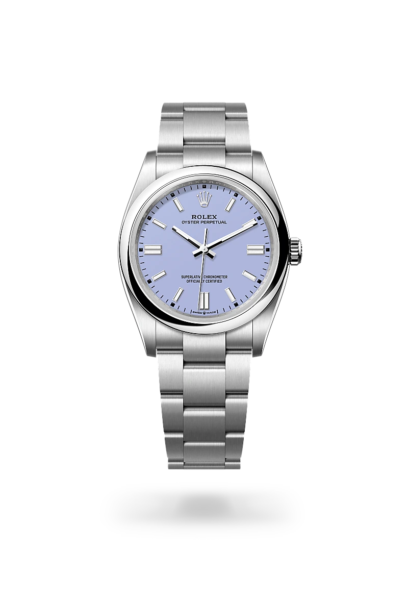 Rolex Oyster Perpetual 36 in Oyster, 36 mm, Edelstahl Oystersteel, M126000-0013 bei Hunke Uhren