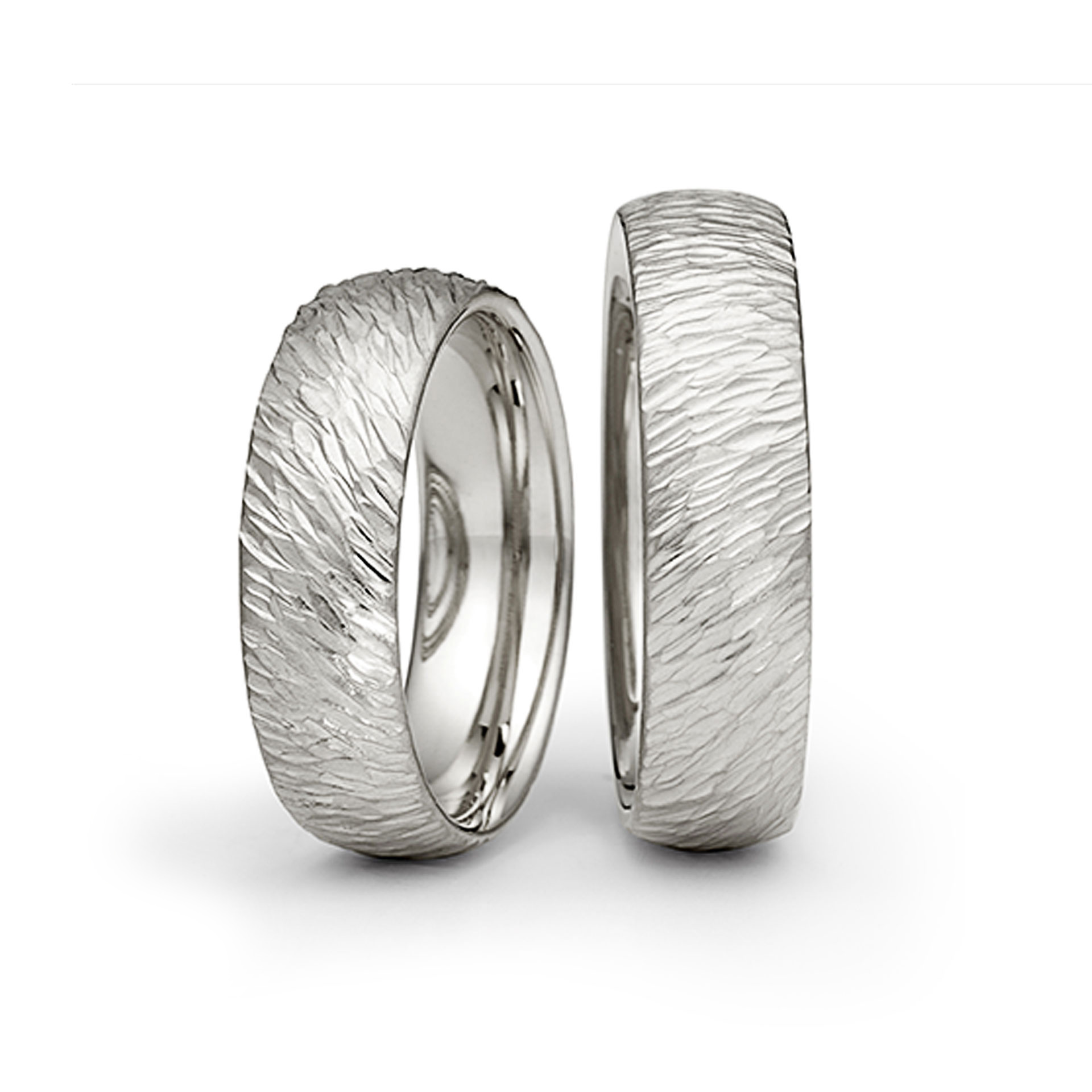 Trauring Hammerschlag Linea Quer