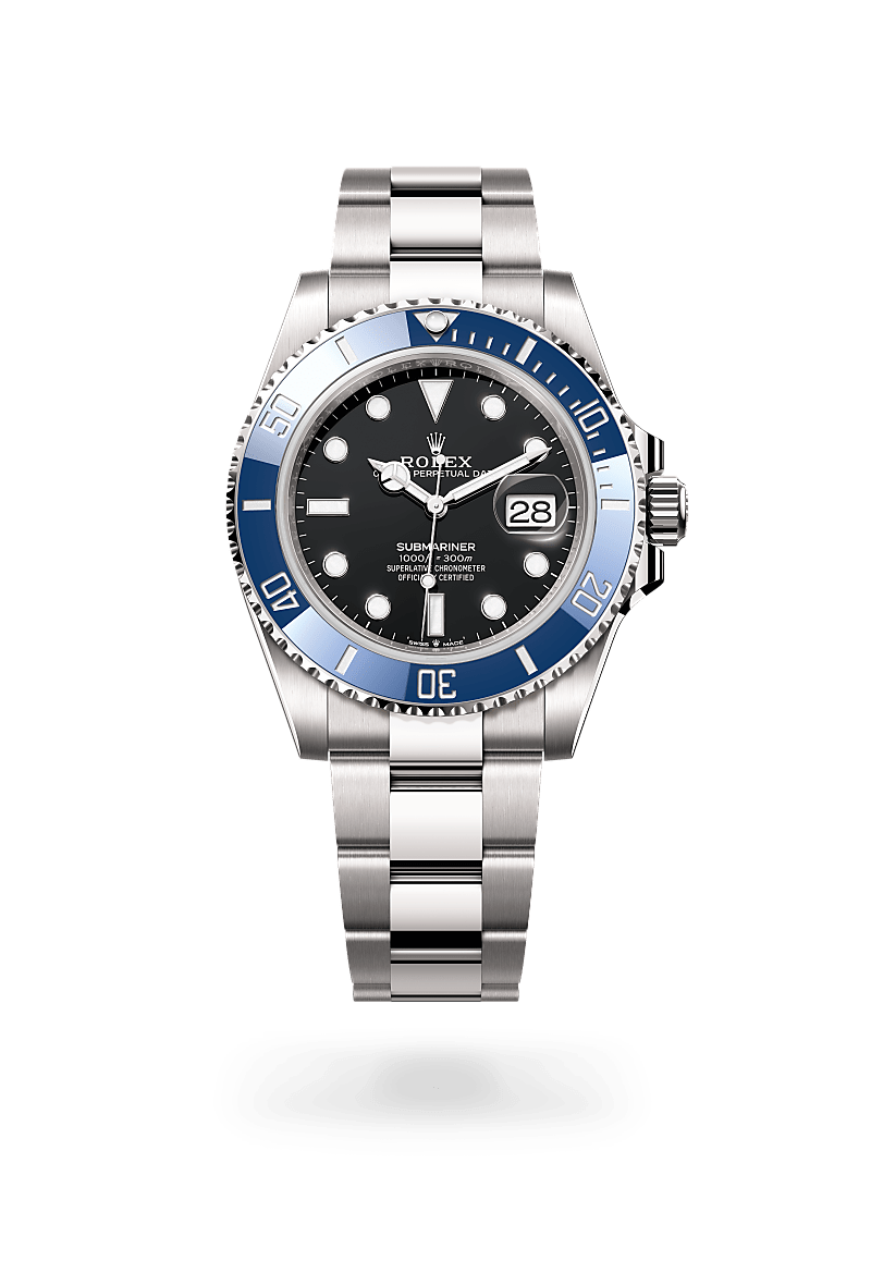 Rolex Submariner Date in Oyster, 41 mm, Weißgold, M126619LB-0003 bei Hunke Uhren