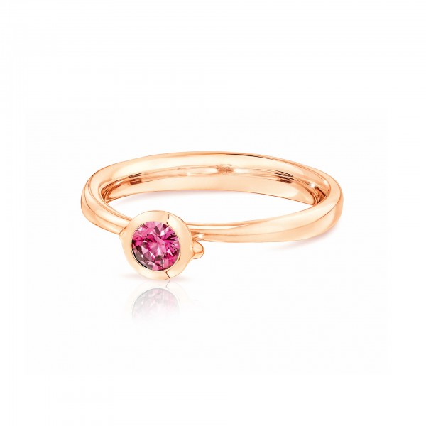 Ring Bouton Solitaire