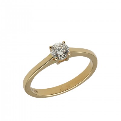 Hans D. Krieger Ring Solitaire