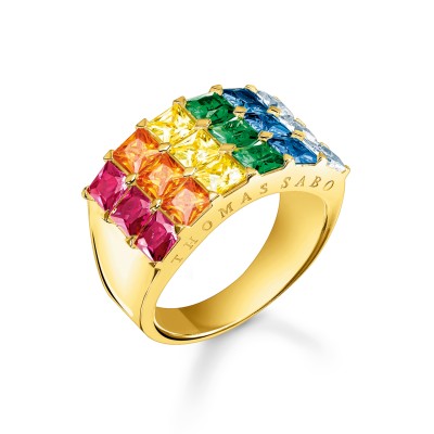 Thomas Sabo Ring Rainbow Heritage