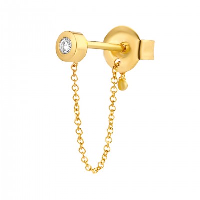 Ohrschmuck Diamond Chain Ohrschmuck Diamond Chain