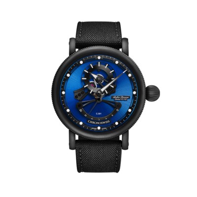 Open Gear ReSec Blue on Black Open Gear ReSec Blue on Black
